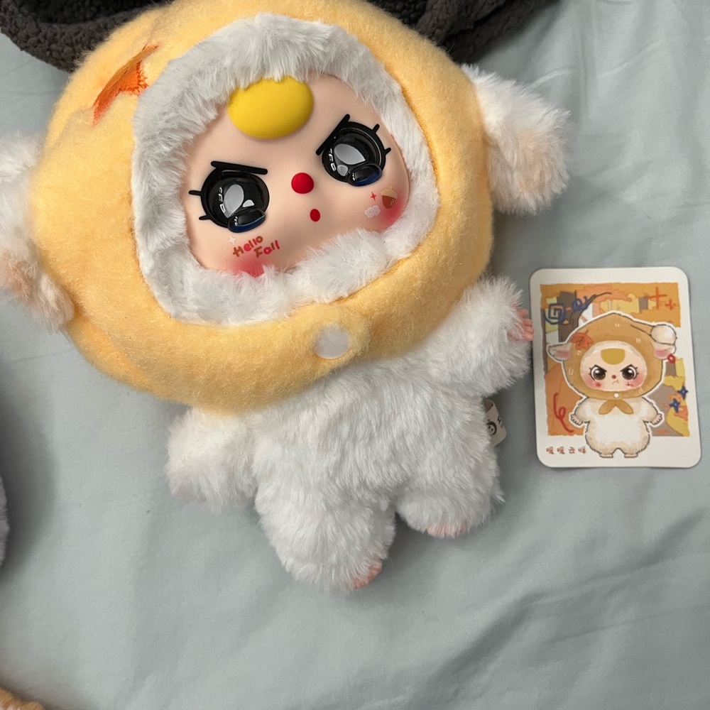 💕SOLD💕Baby Three Autumn Fairy Tale Plush Keychain